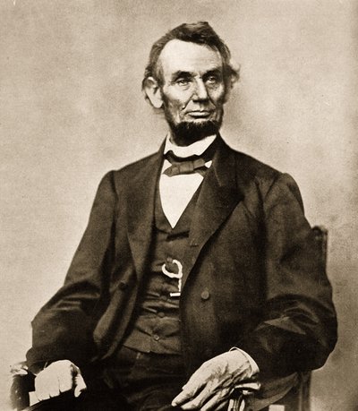 Portrait of Abraham Lincoln by Mathew B. Brady